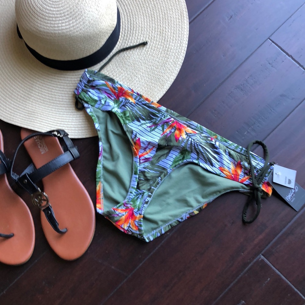 Tropical Print Bikini bottom
